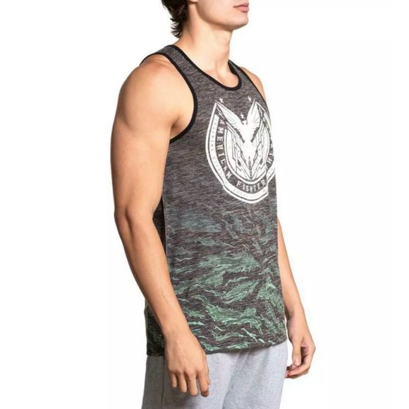 AMERICAN FIGHTER Men's Tank PORTER TANK Premium - Picture 8 of 10